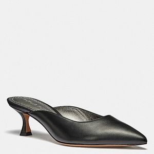 COACH Kailee Mule Kitten Heel Sz 5